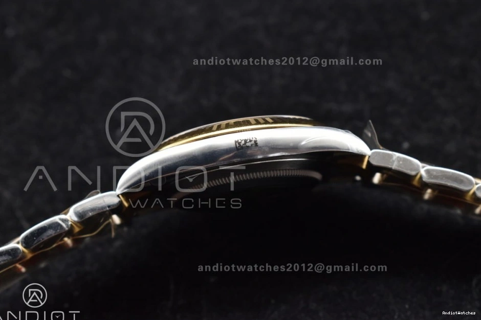 126333 YG 904L Oyster DateJust SS YG Steel Dial 41 Textured Edition Best Clean Sleek 608 VR 1:1 on Bracelet 0713